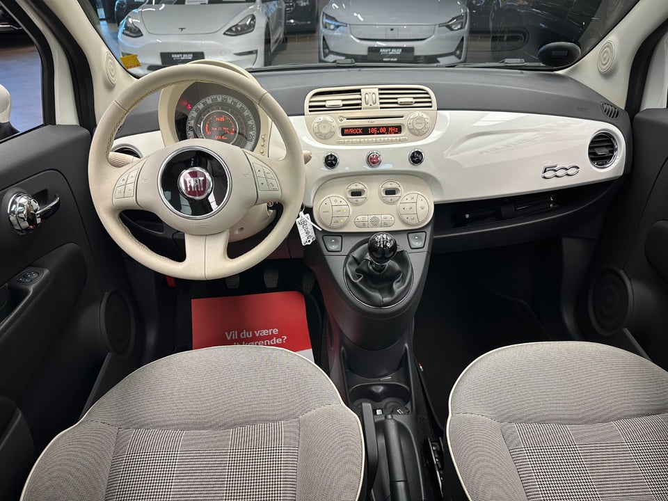 Fiat 500 0,9 TwinAir 80 Lounge 3d