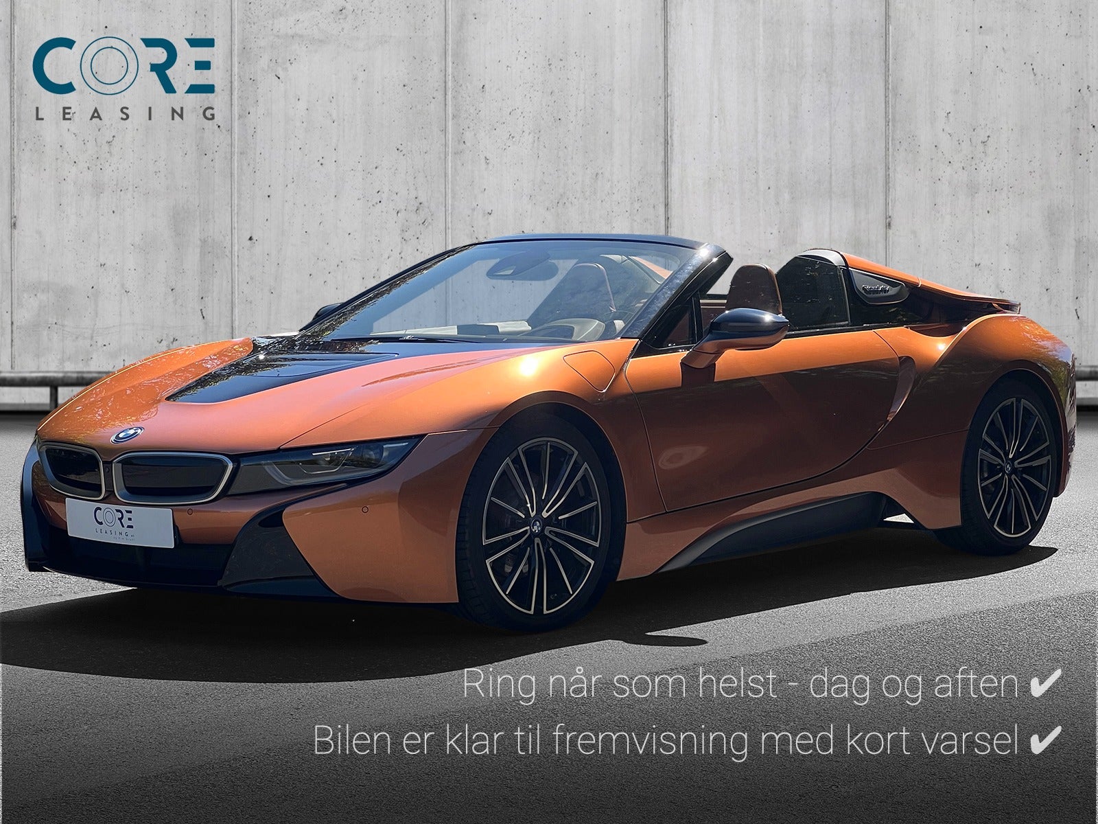 BMW i8 1,5 eDrive Roadster 2d