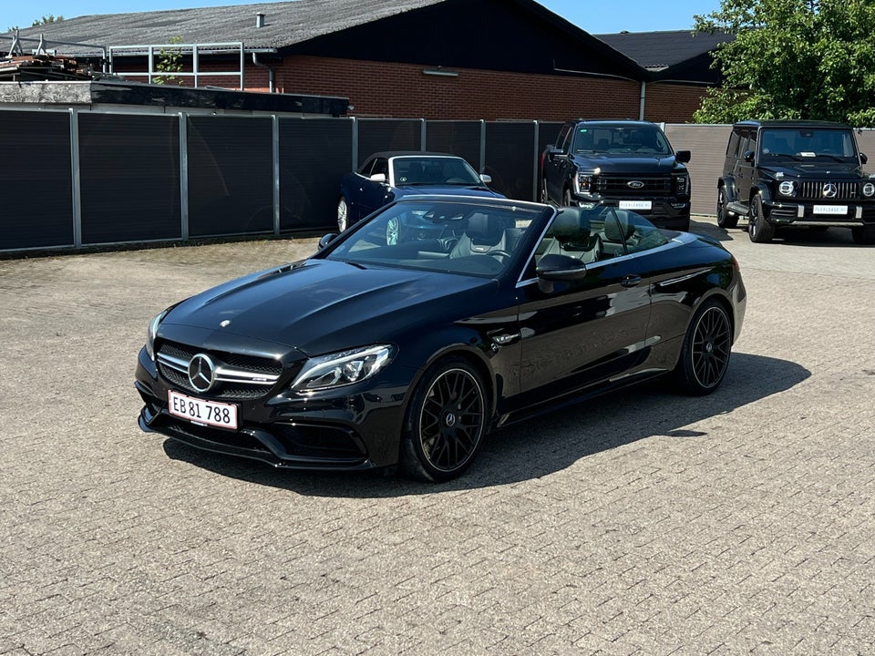Mercedes C63 4,0 AMG Cabriolet aut. 2d