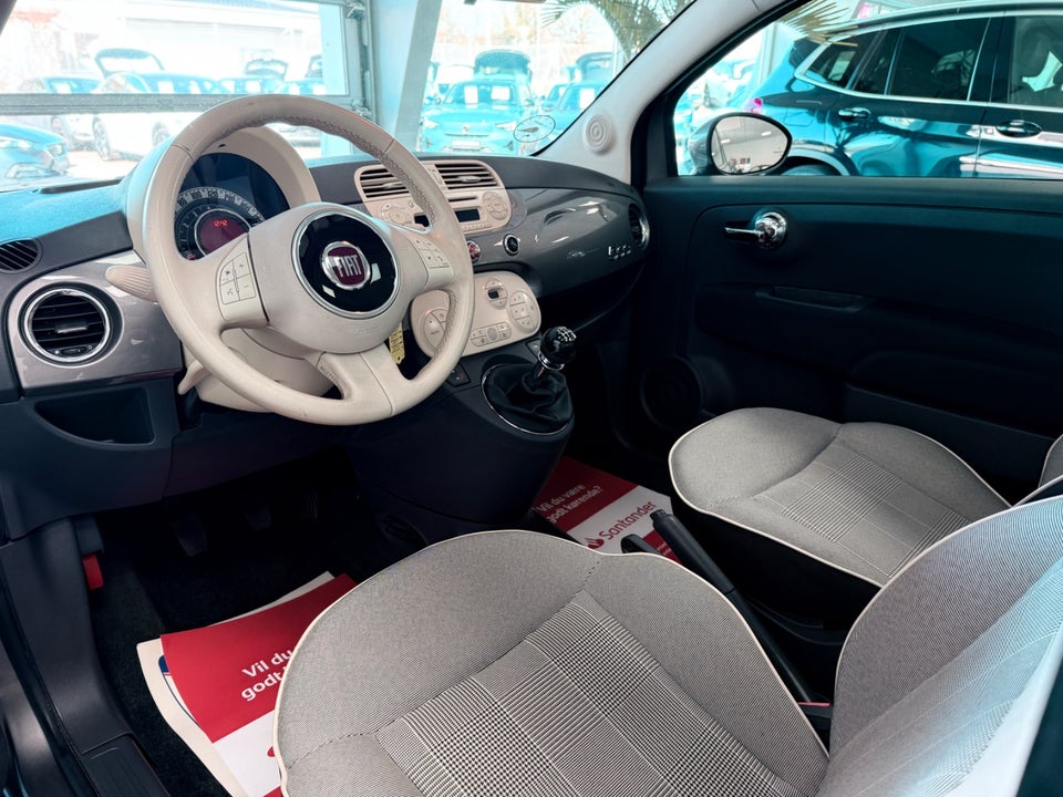 Fiat 500 0,9 TwinAir 80 Lounge 3d