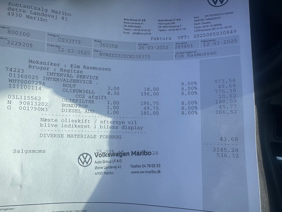VW Passat 2,0 TDi 140 Comfortline Variant BMT 5d