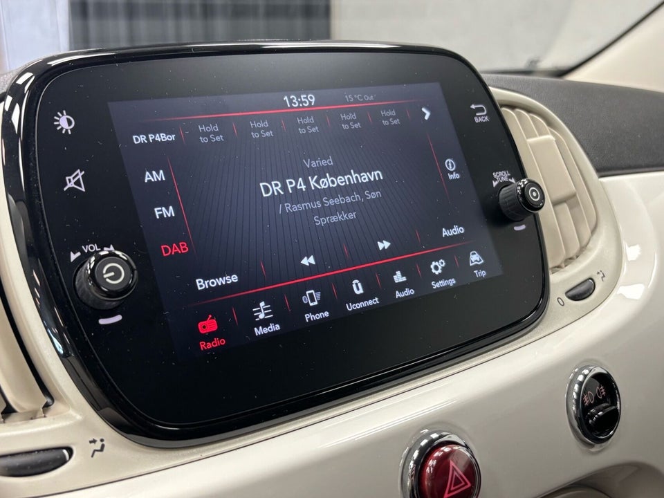 Fiat 500 1,0 Hybrid Lusso 3d