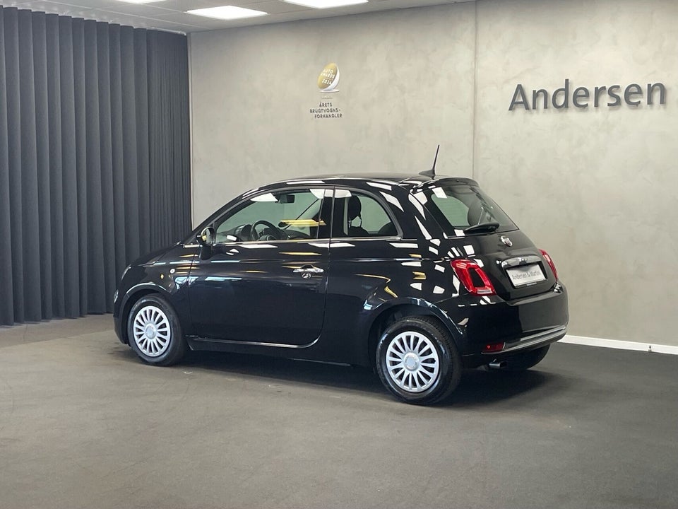 Fiat 500 1,2 Black 3d