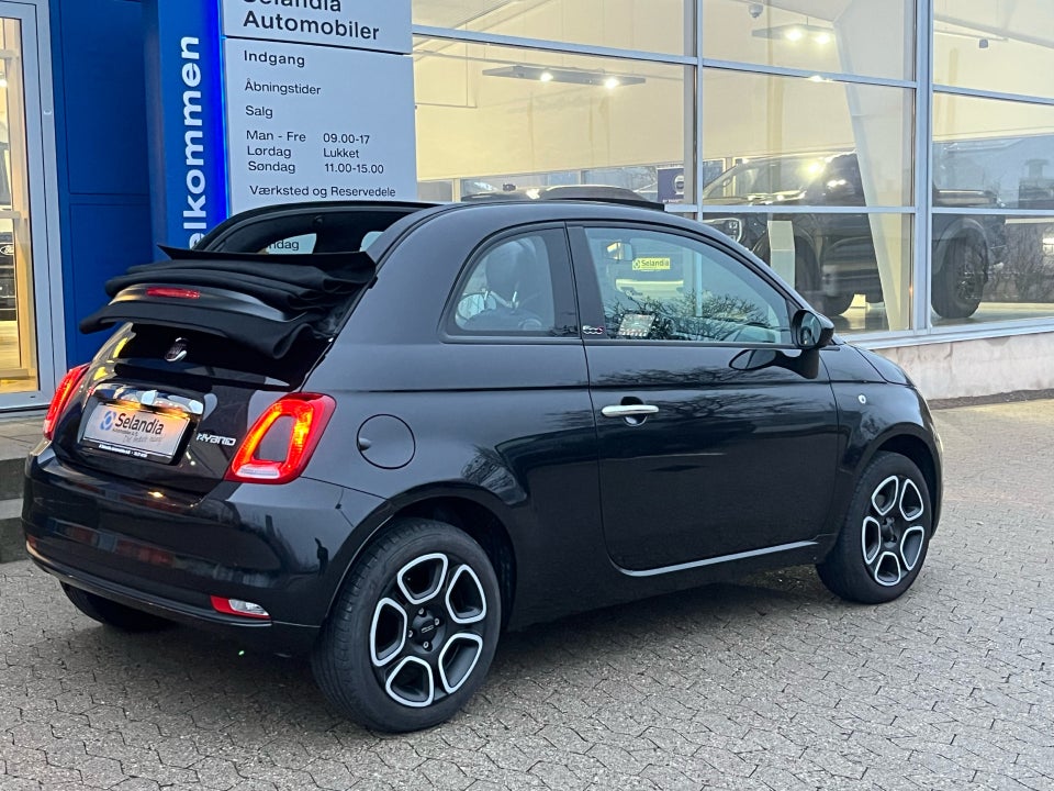 Fiat 500C 1,0 Hybrid Club 2d