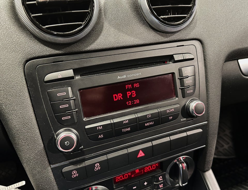 Audi A3 1,6 TDi Ambiente Sportback 5d