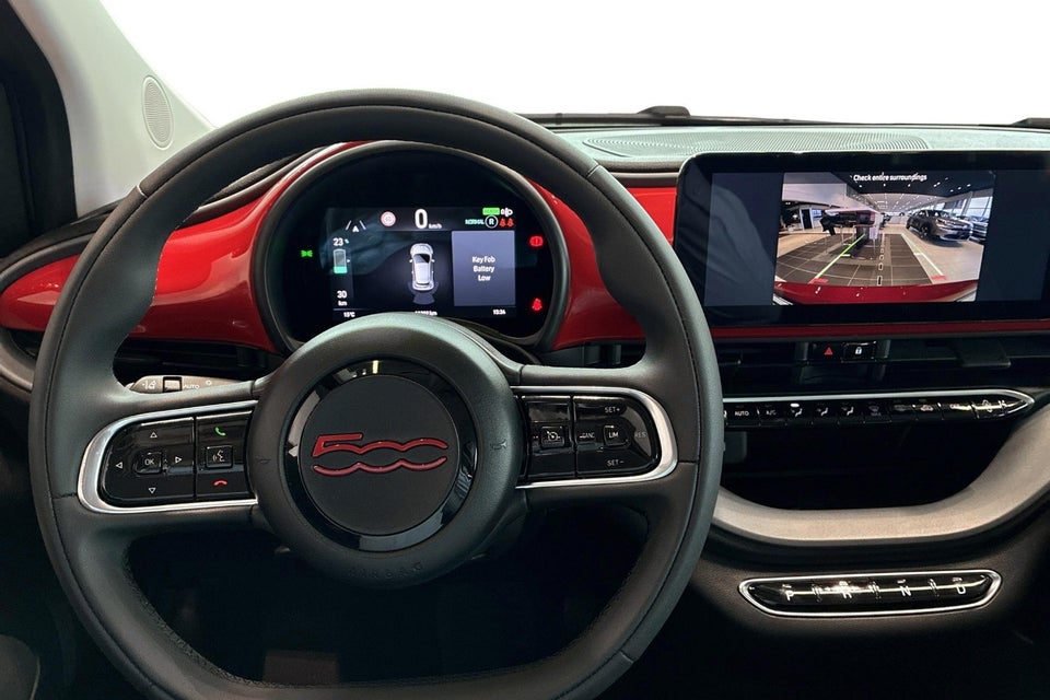 Fiat 500e 24 (RED) 3d