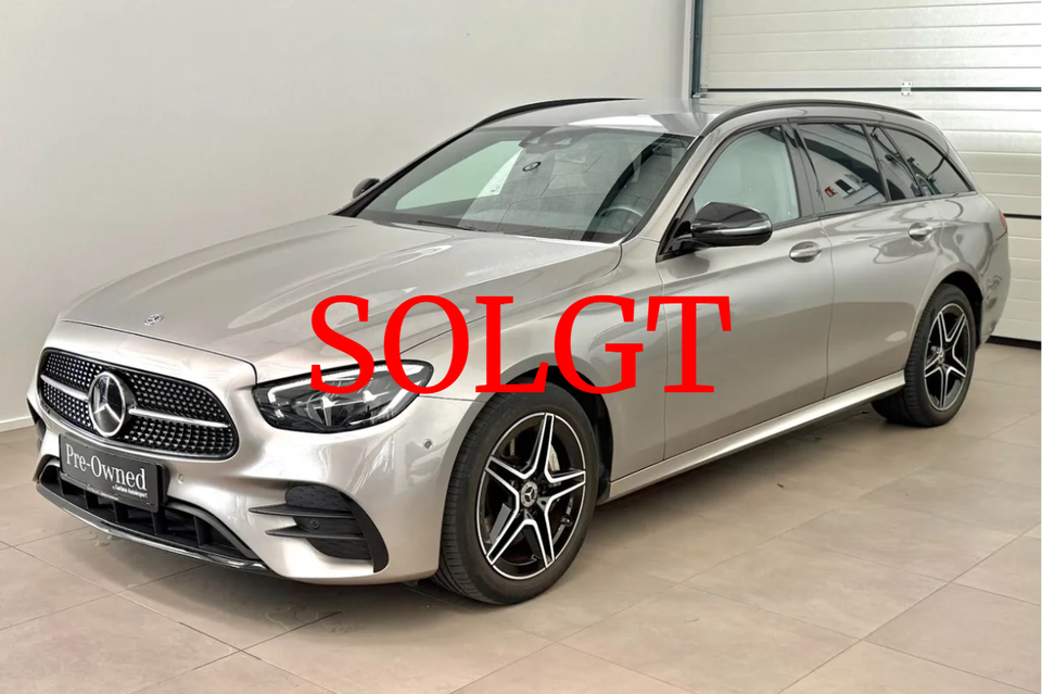 Mercedes E300 de 2,0 AMG Line stc. aut. 5d