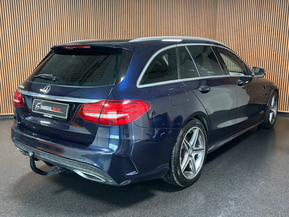 Mercedes C200 d 2,2 AMG Line stc. aut. 5d