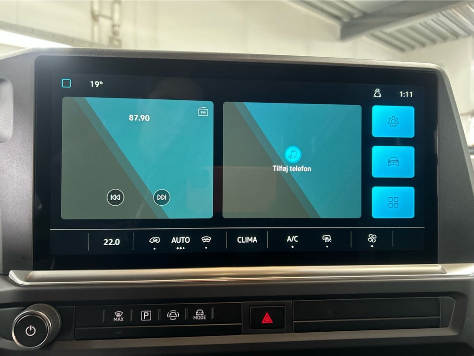 VW e-Transporter 64 Comfort Kassevogn SWB