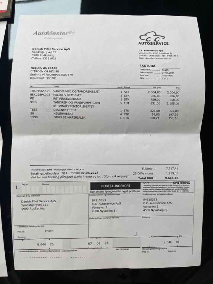 Citroën C4 1,6 HDi 92 Comfort 5d