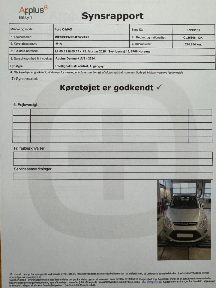 Ford C-MAX 1,0 SCTi 125 Titanium 5d