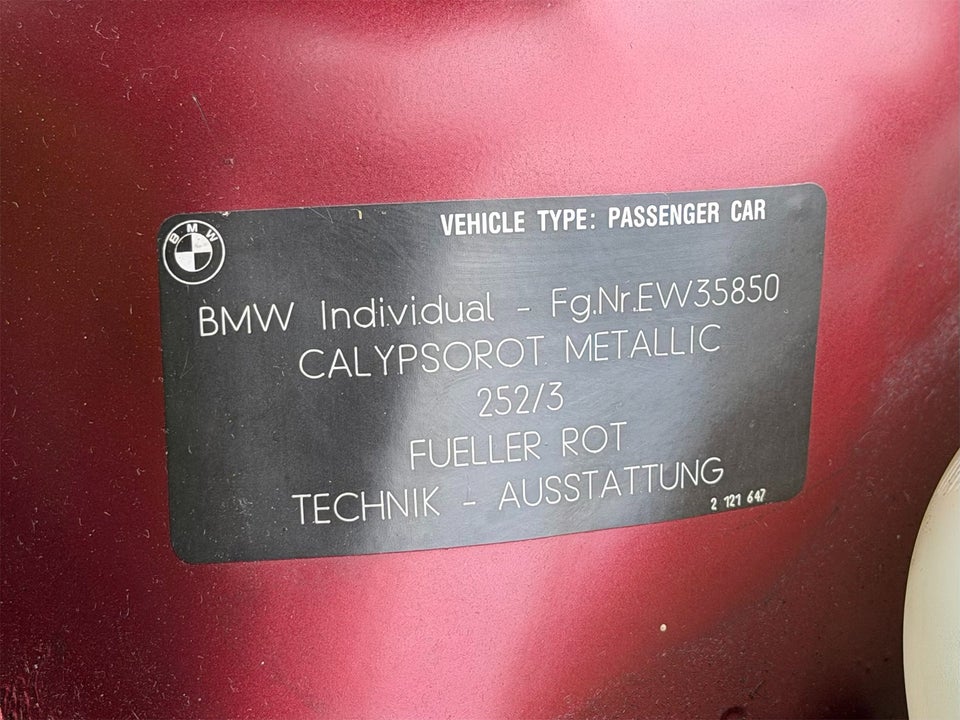 BMW M3 3,2 Coupé 2d