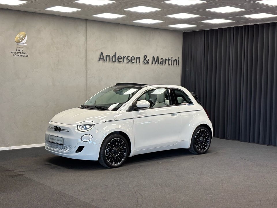 Fiat 500e 42 la Prima by Bocelli Cabrio 2d