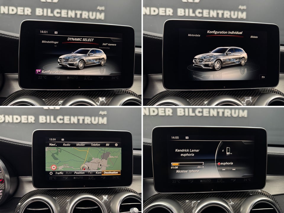 Mercedes C63 4,0 AMG S stc. aut. Van 5d