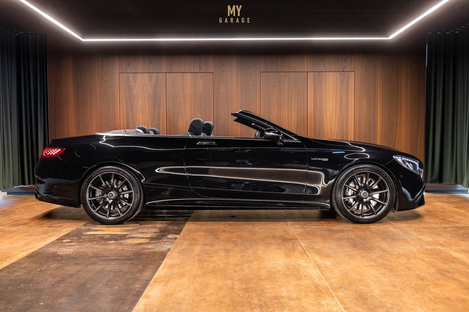 Mercedes S63 4,0 AMG Cabriolet aut. 4Matic+ 2d