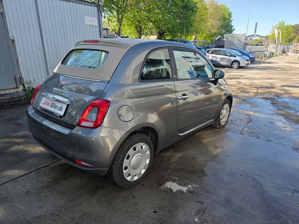 Fiat 500C 0,9 TwinAir 80 Popstar 2d