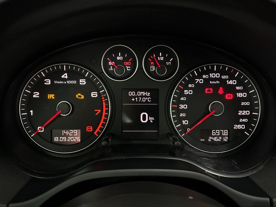 Audi A3 1,8 TFSi Attraction Cabriolet 2d