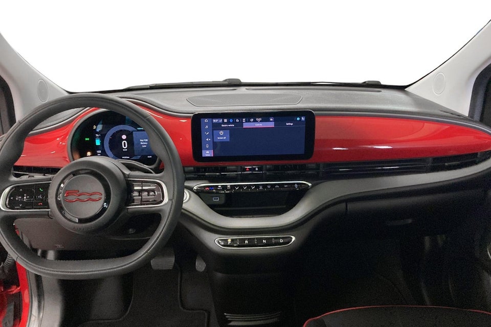 Fiat 500e 24 (RED) 3d