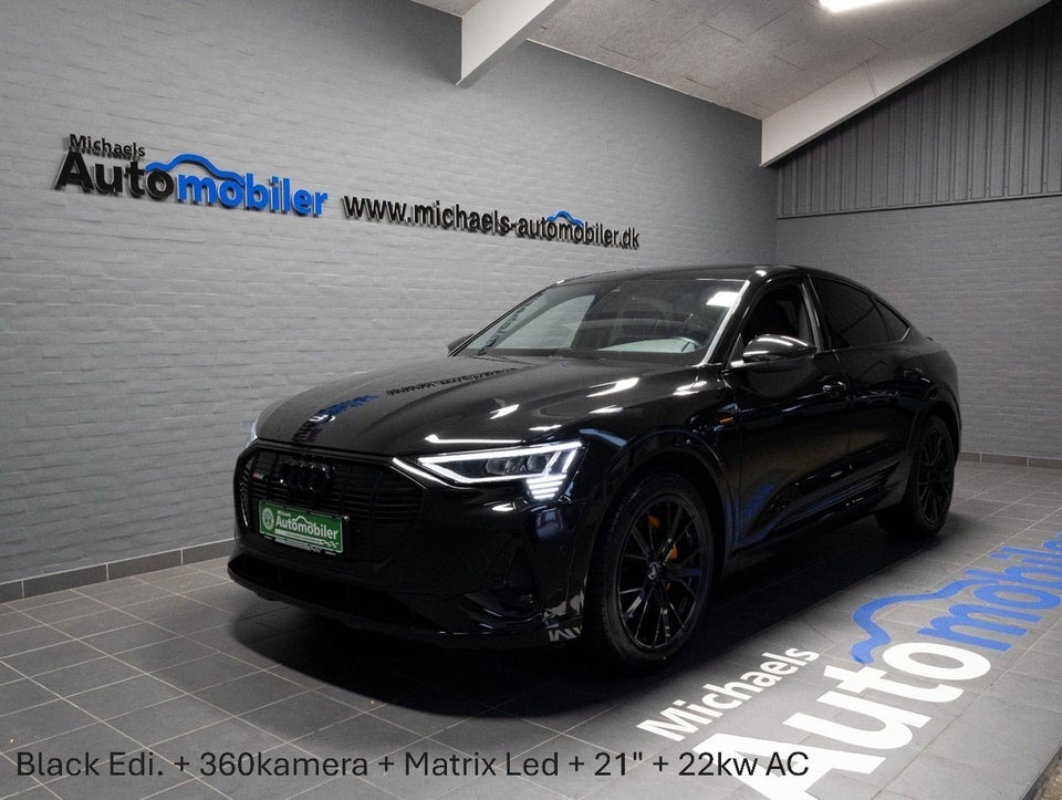 Audi e-tron 55 Black Edition Sportback quattro 5d