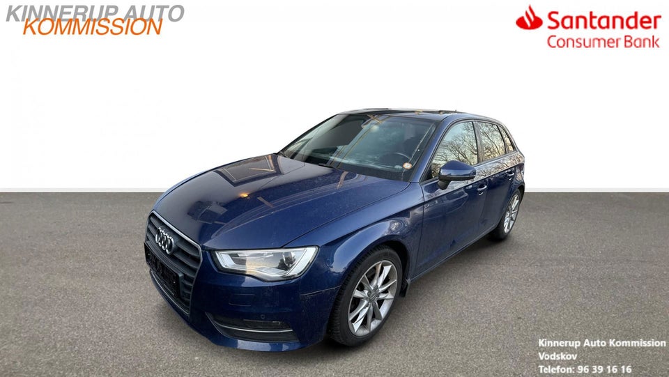 Audi A3 1,8 TFSi 180 Attraction Sportback S-tr. 5d