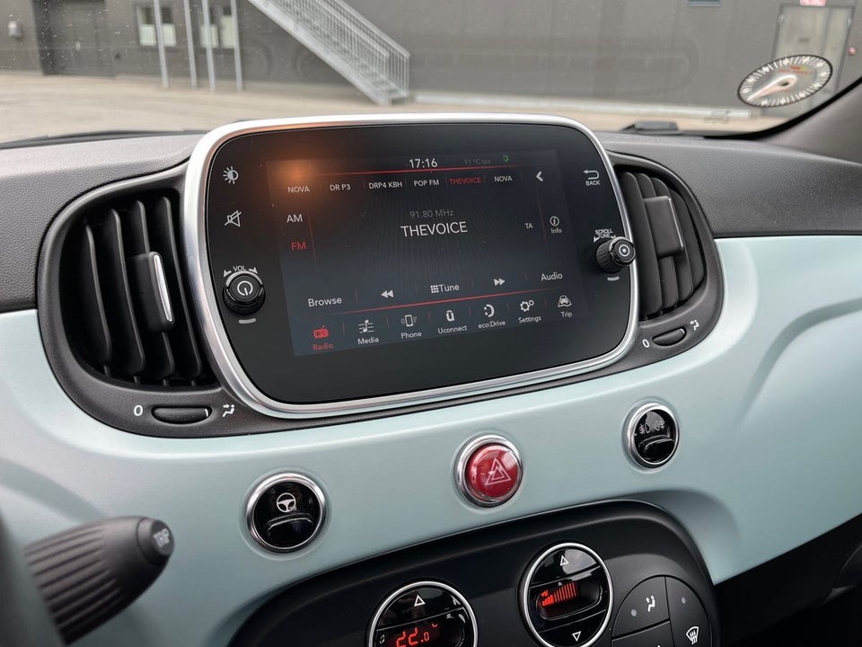 Fiat 500 1,0 Hybrid Launch Edition 3d