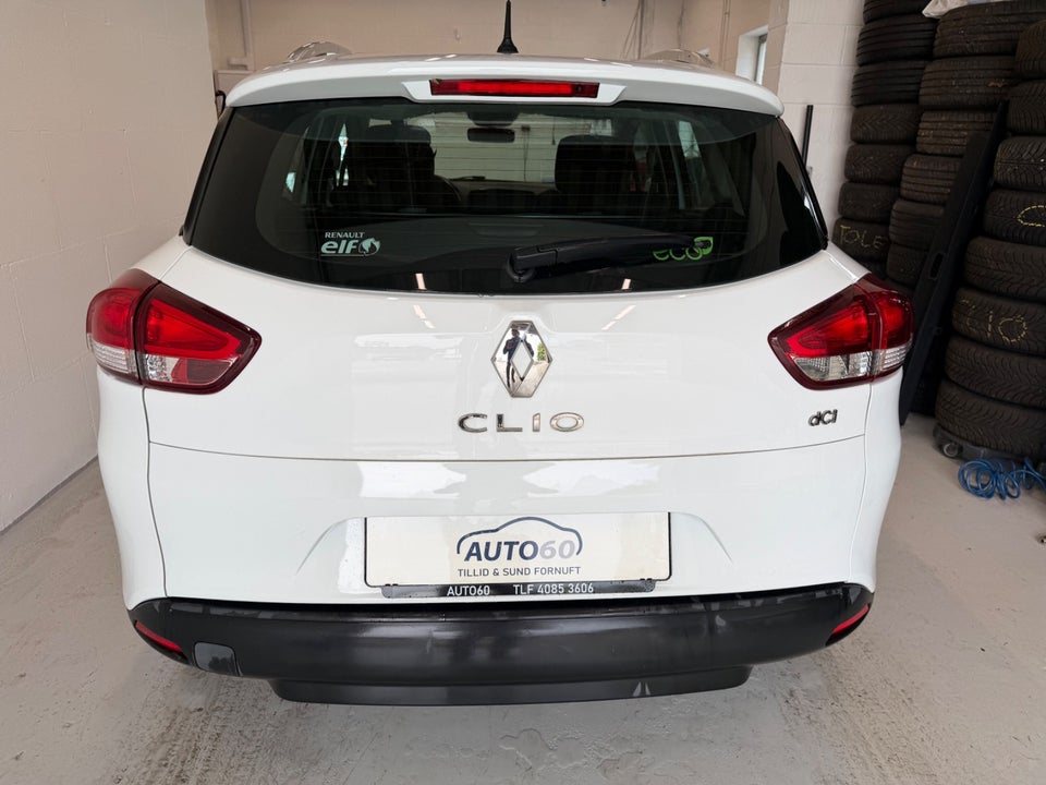 Renault Clio IV 1,5 dCi 90 Zen Sport Tourer 5d