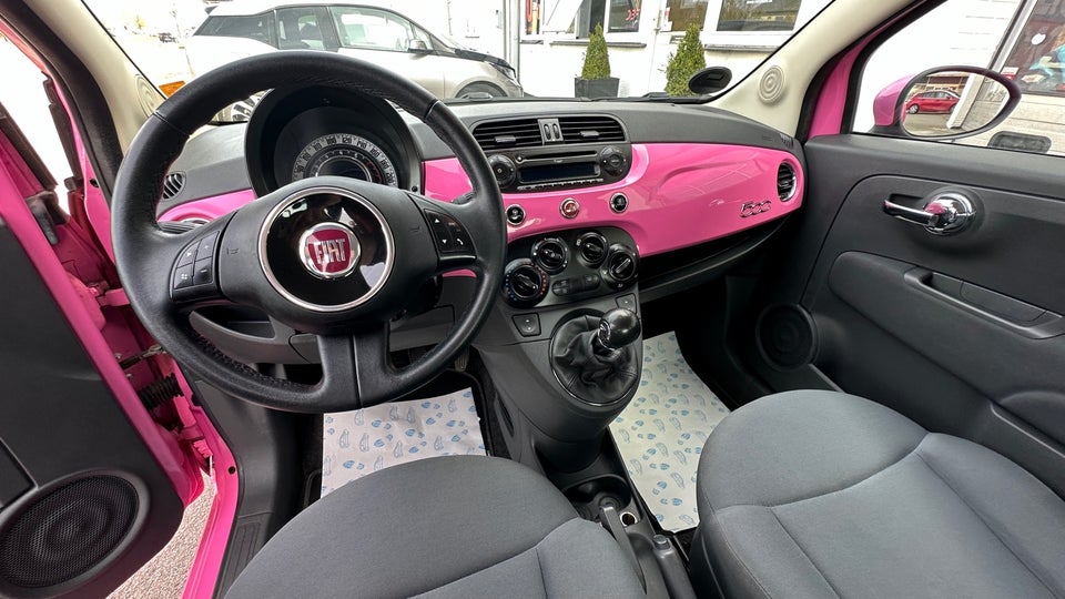 Fiat 500 1,2 Pink 3d