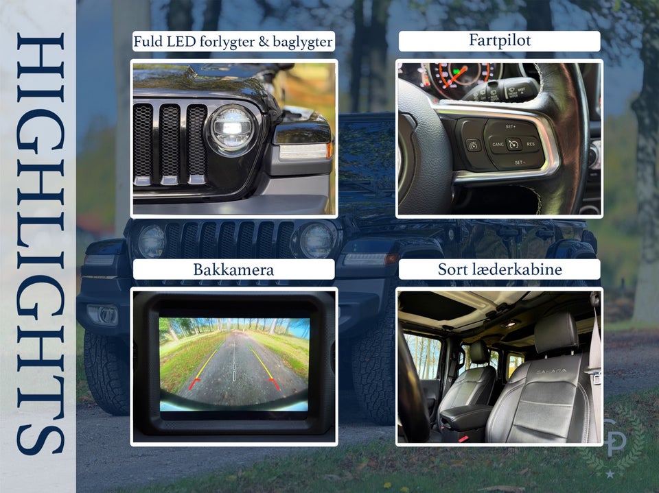 Jeep Wrangler Unlimited 2,0 T Sahara aut. 4x4 5d