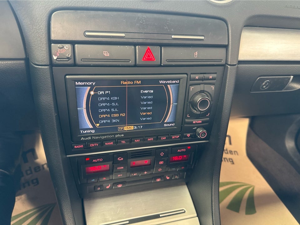Audi A4 3,0 V6 Cabriolet Multitr. 2d