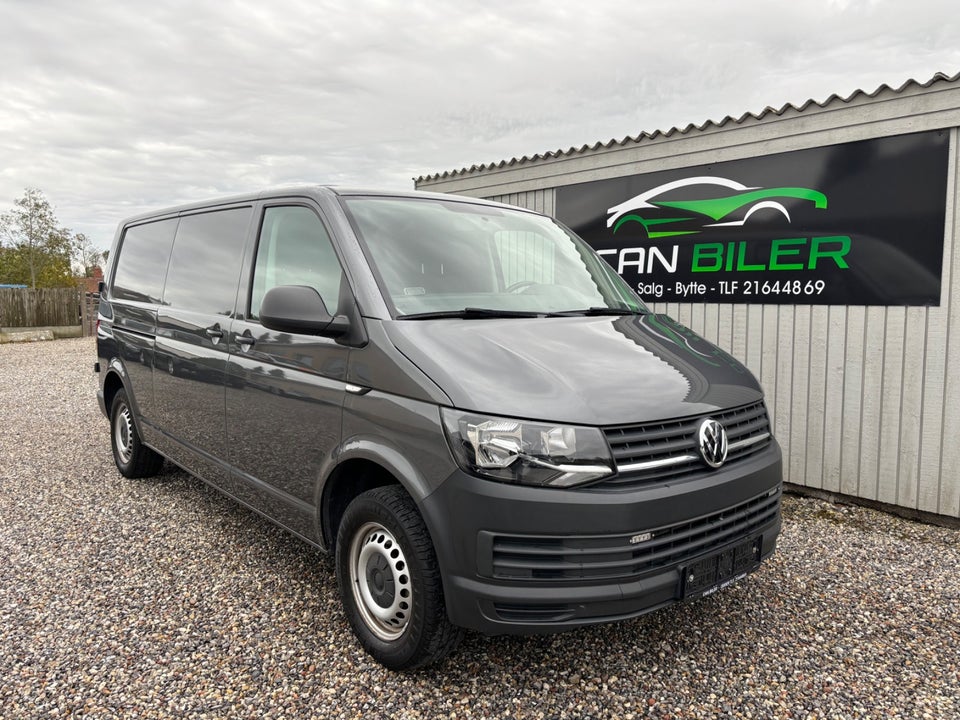 VW Transporter 2,0 TDi 150 Kassevogn lang