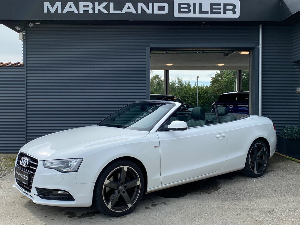 Audi A5 2,0 TFSi 211 Cabriolet Multitr. 2d