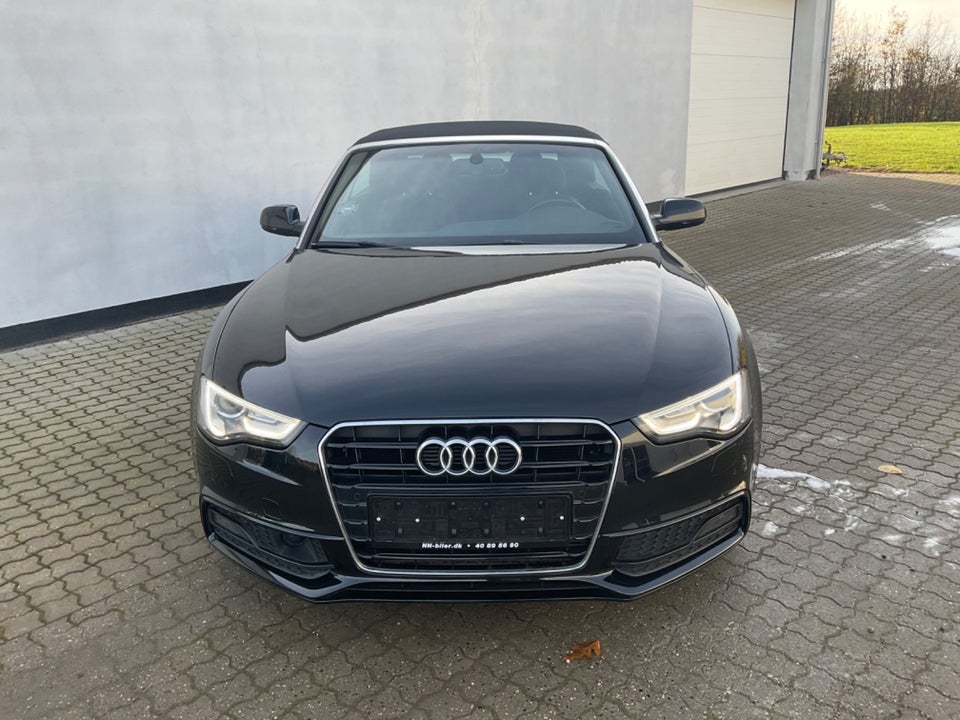 Audi A5 1,8 TFSi 177 S-line Cabriolet Multitr. 2d