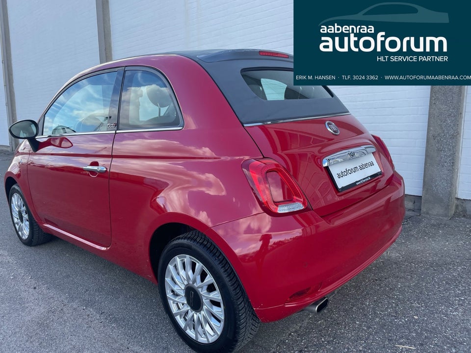 Fiat 500C 1,2 Lounge 2d