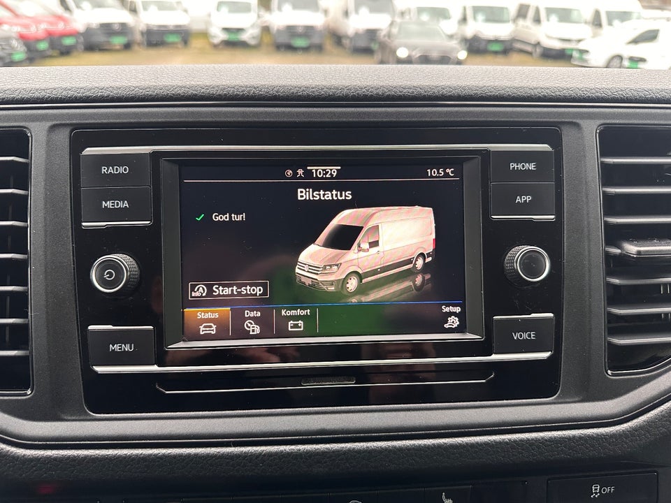 VW Crafter 35 2,0 TDi 140 Kassevogn L3H2