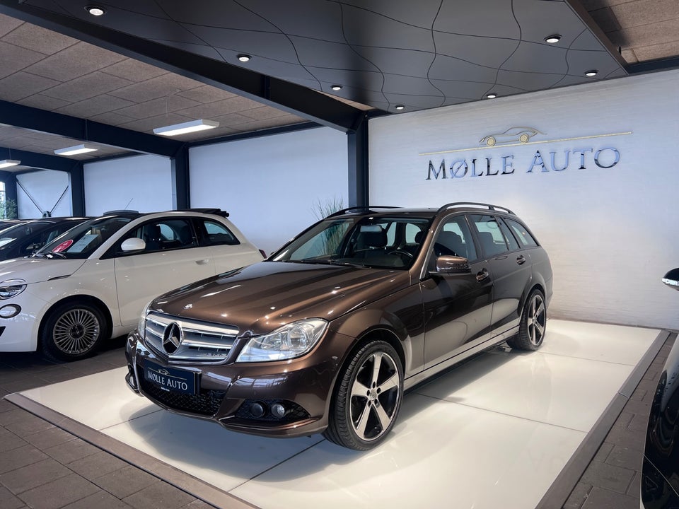 Mercedes C200 2,2 CDi AMG Line stc. aut. BE 5d