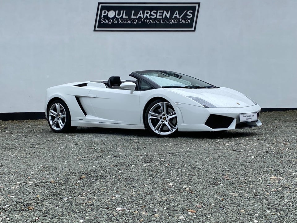 Lamborghini Gallardo 5,2 Spyder LP560-4 E-gear 2d