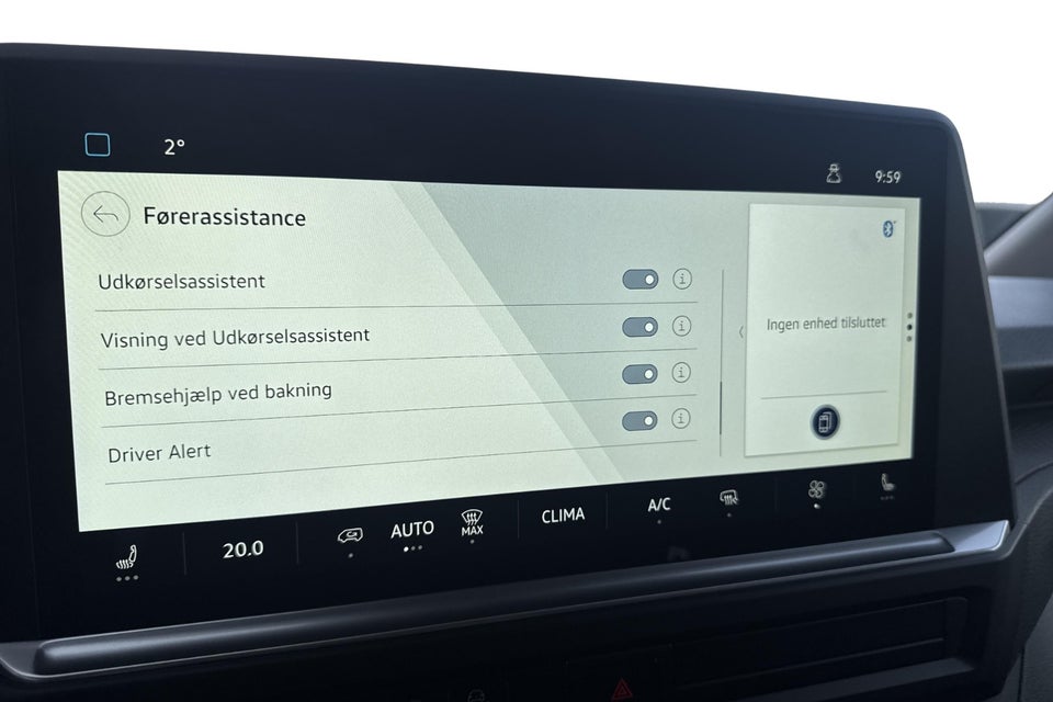 VW e-Transporter 64 Comfort Kassevogn SWB