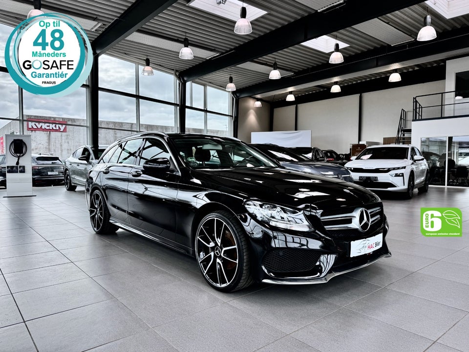 Mercedes C200 d 2,2 AMG Line stc. aut. 5d