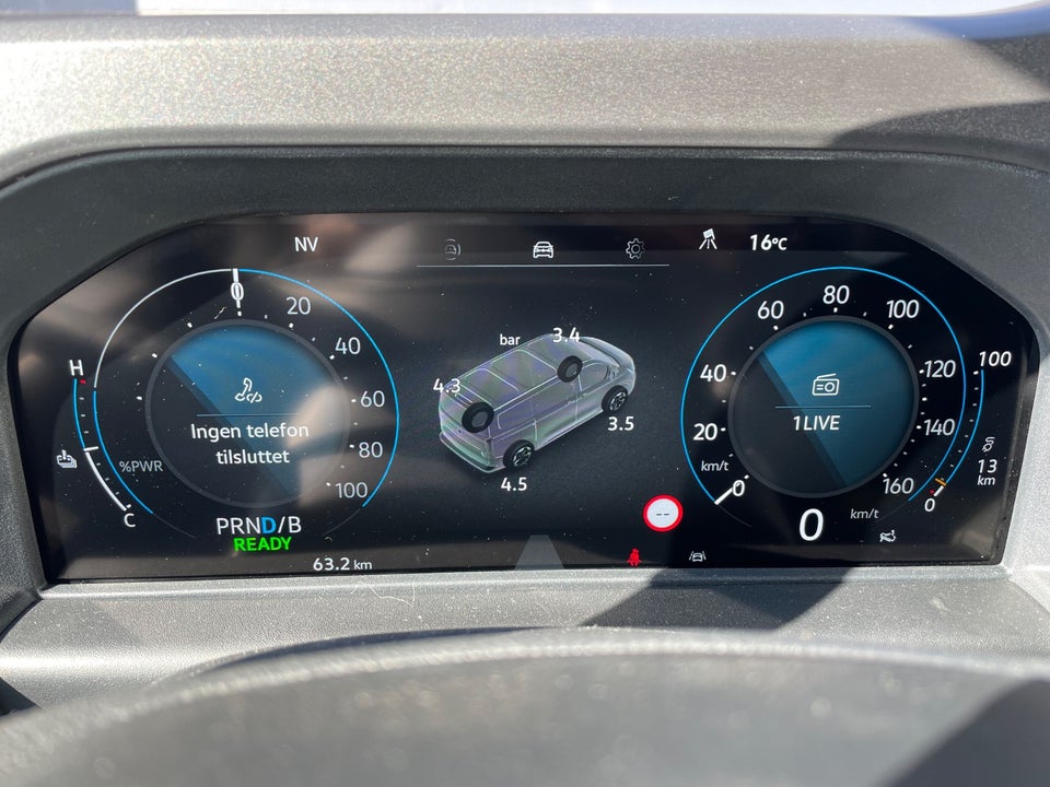 VW e-Transporter Comfort Kassevogn SWB