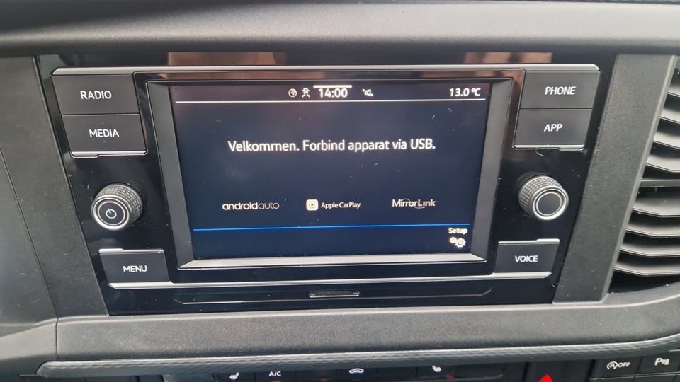 VW Transporter 2,0 TDi 150 Kassevogn DSG lang