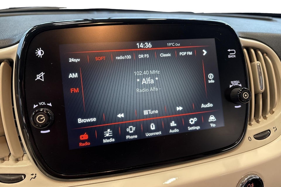 Fiat 500 1,2 Lounge 3d