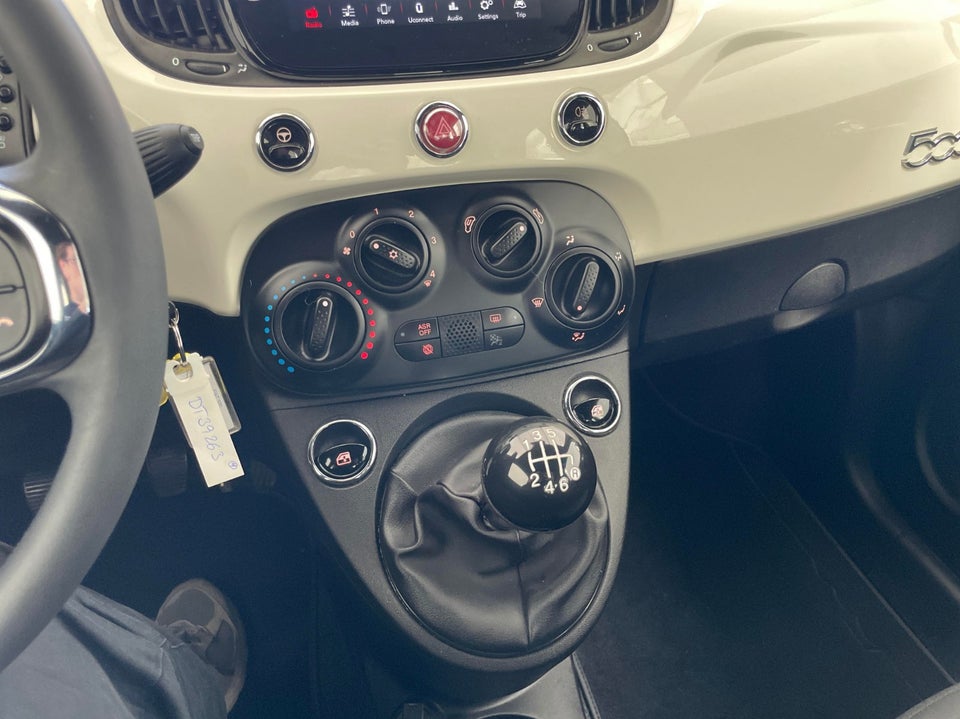 Fiat 500 1,0 Hybrid Uno 3d