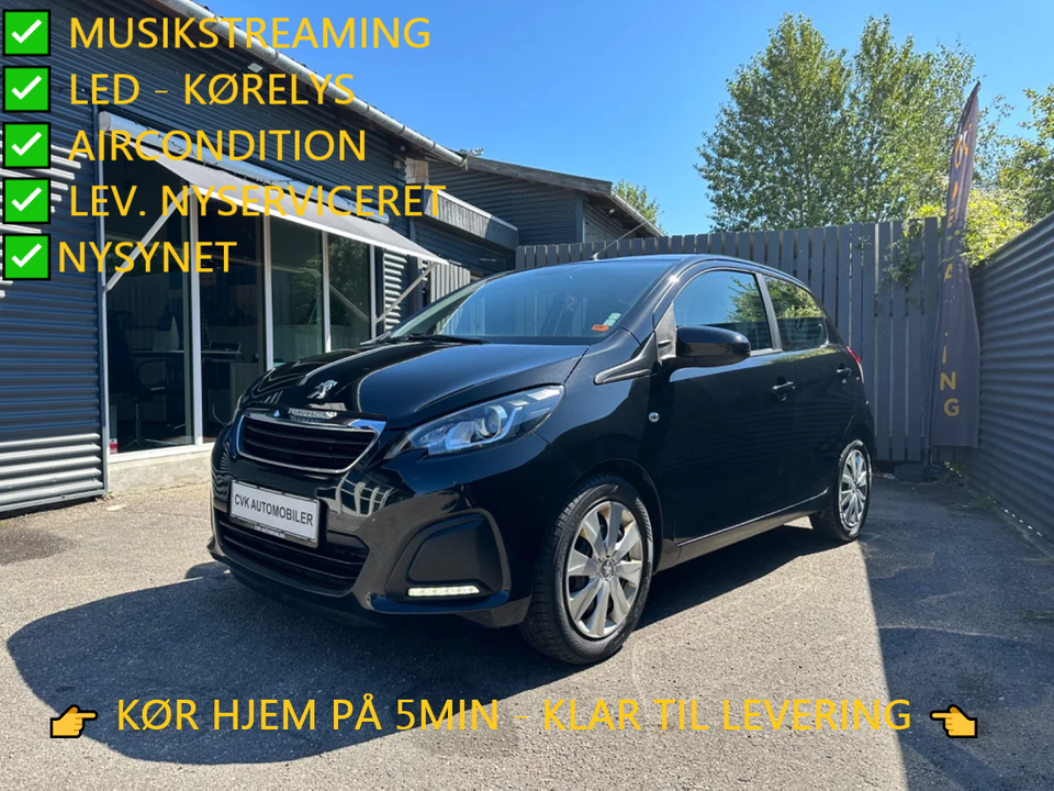 Peugeot 108 1,2 VTi 82 Active 5d