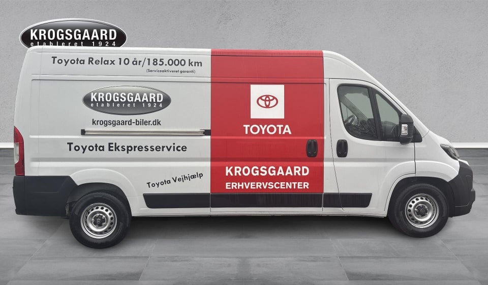 Toyota ProAce Max 2,2 D 180 Comfort Master Kassevogn L3H2 aut.