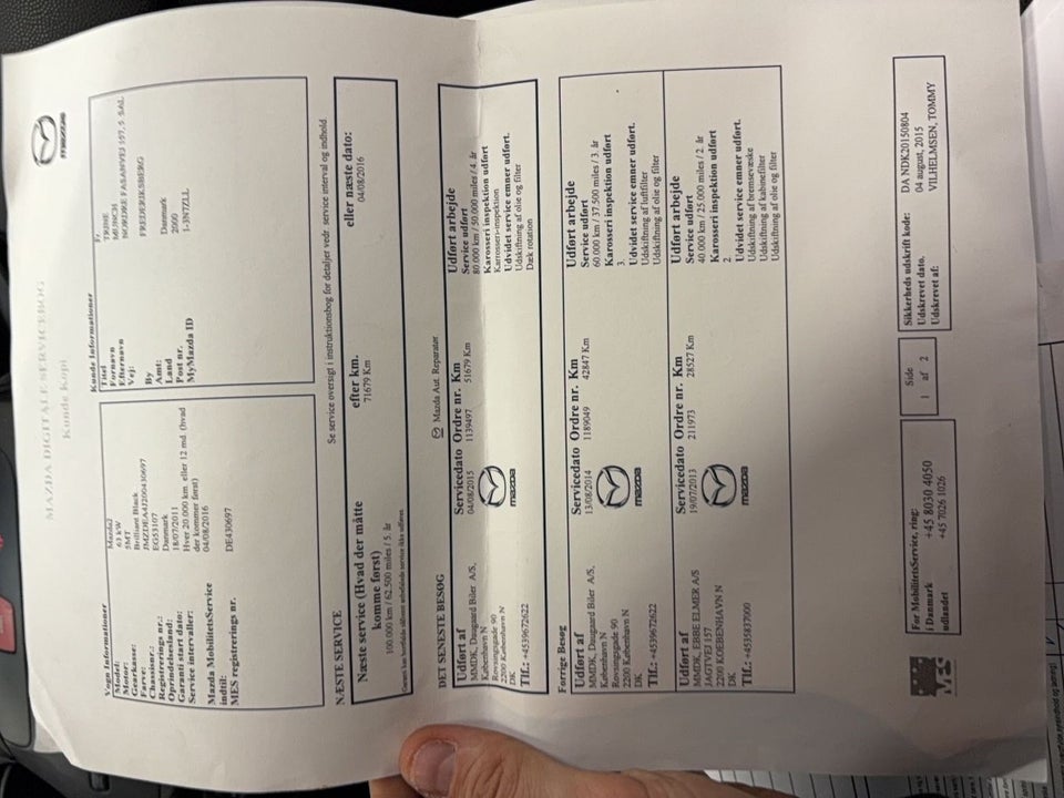 Mazda 2 1,3 Advance 5d