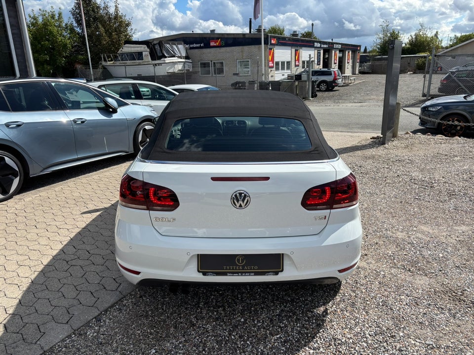 VW Golf VI 1,4 TSi 122 Cabriolet DSG 2d