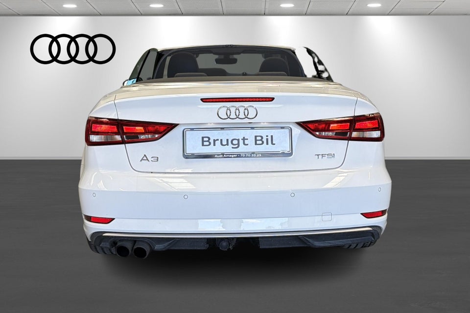 Audi A3 2,0 TFSi 190 Sport Cabriolet S-tr. 2d