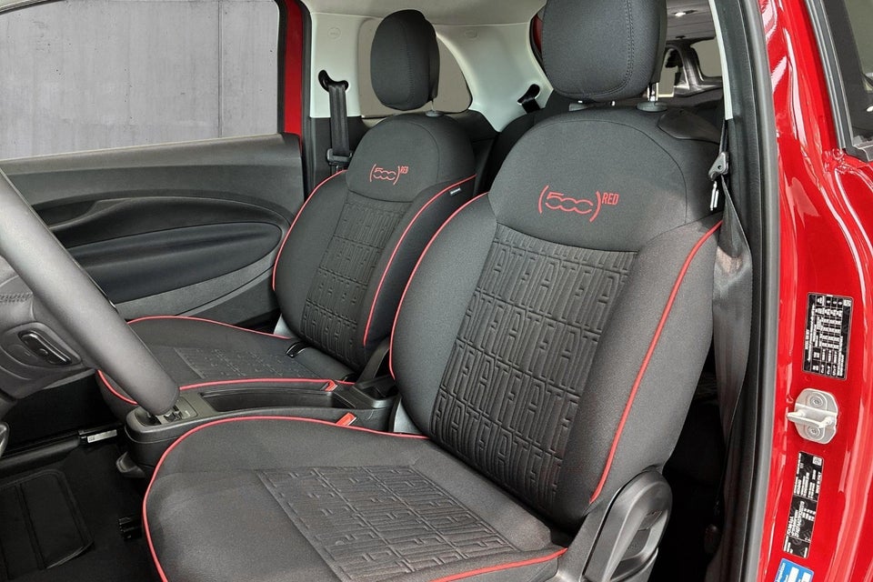 Fiat 500e 24 (RED) 3d