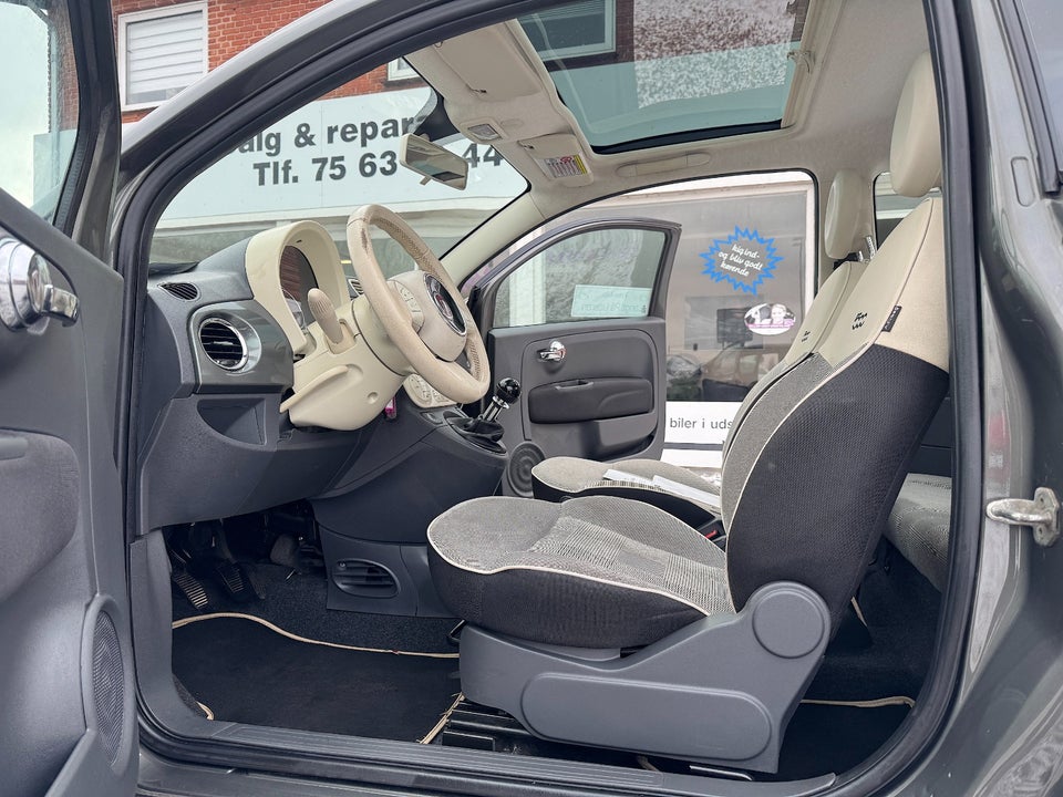 Fiat 500 0,9 TwinAir 80 Lounge 3d