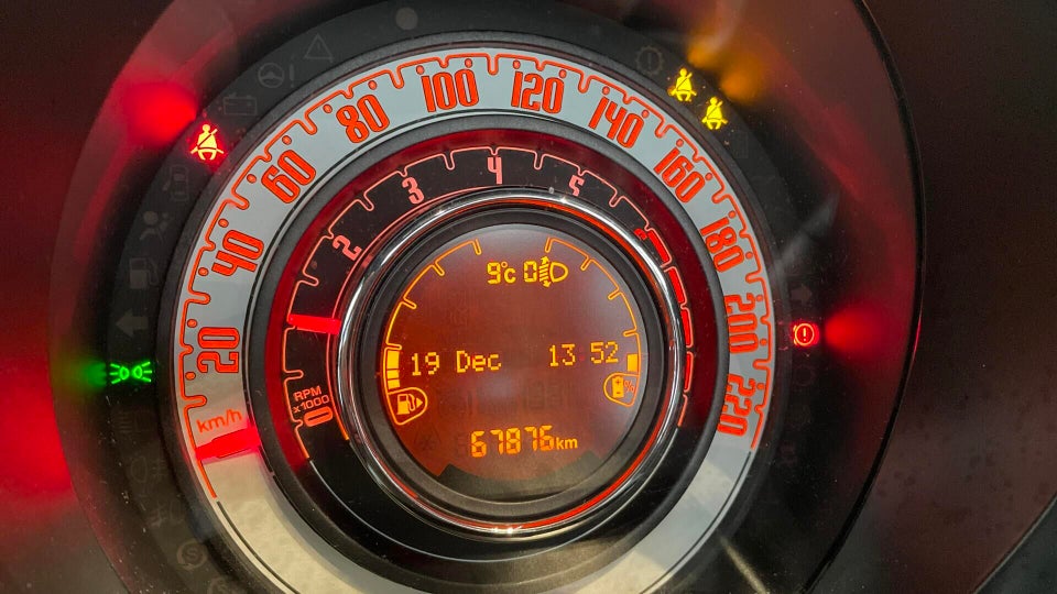 Fiat 500C 1,0 Hybrid (RED) 2d